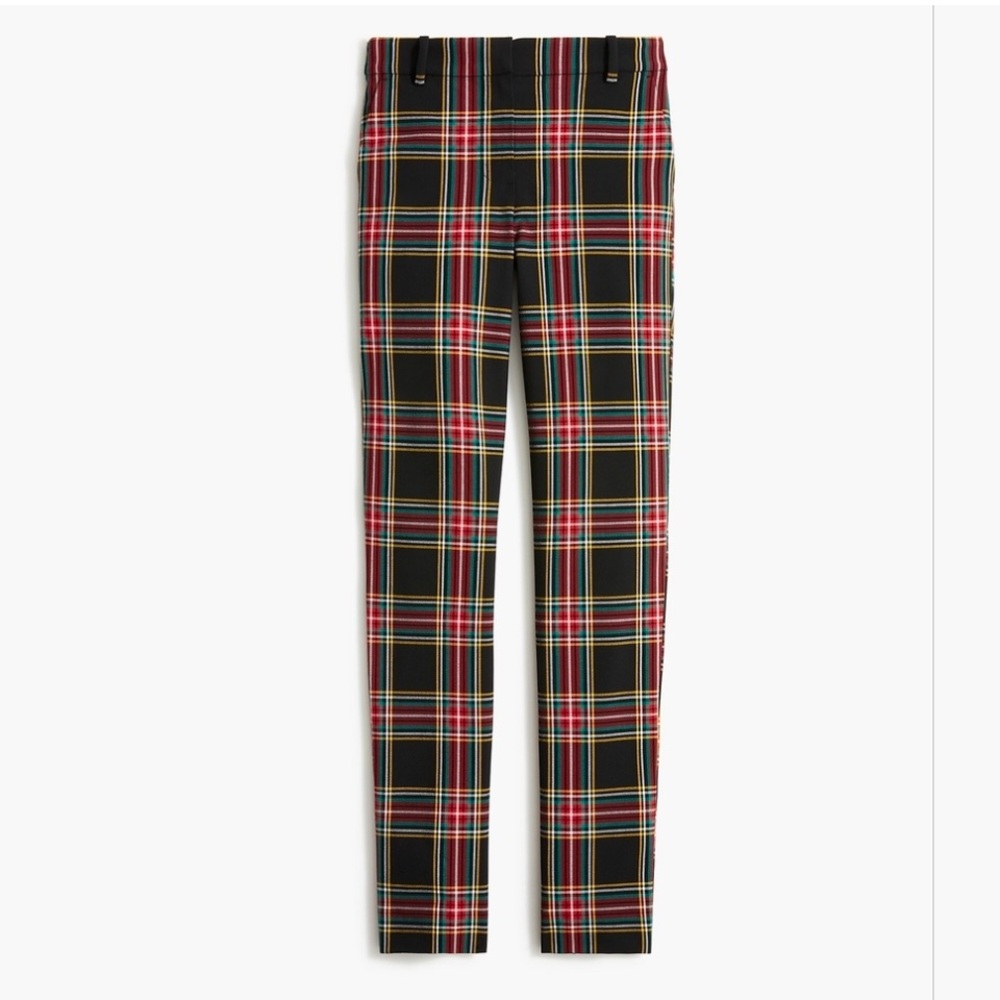 J.CREW Full-length Ruby pant in Stewart tartan Size 10 Holiday Christmas